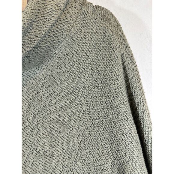 Soft Surroundings Textured Cowl Neck Tunic Long Sleeve Sweater Top Size 1X C2 - Picture 2 of 7